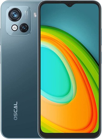 Телефон Oscal C80 8GB/128GB (бирюзовый)