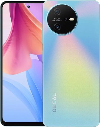Телефон Oscal Tiger 12 8GB/128GB (голубой)