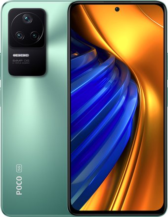 Телефон POCO F4 8GB/256GB международная версия (бирюзовый)