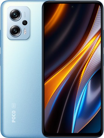 Телефон POCO X4 GT 8GB/128GB международная версия (синий)