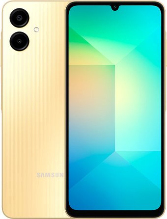Телефон Samsung Galaxy A06 SM-A065F 6GB/128GB (золотистый)