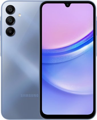 Телефон Samsung Galaxy A15 6GB/128GB (синий, без Samsung Pay)