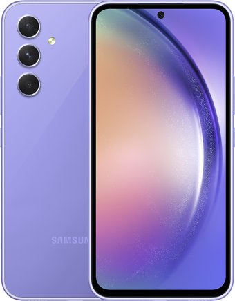 Телефон Samsung Galaxy A54 5G SM-A546E/DS 6GB/128GB (лавандовый)