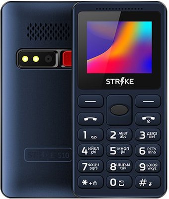 Телефон Strike S10 (синий)