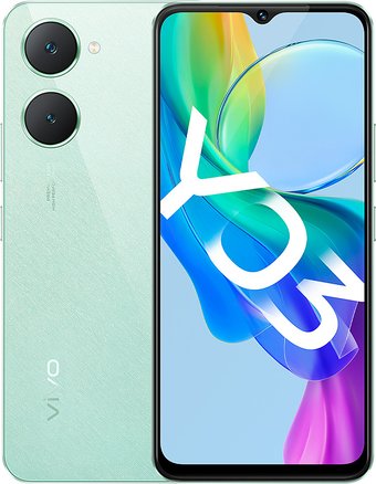 Телефон Vivo Y03 4GB/128GB международная версия (мятный зеленый)