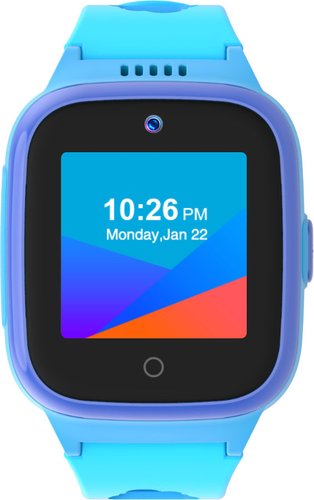 Детские умные часы LeeFine Q27 4G (синий/голубой)