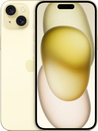 Телефон Apple iPhone 15 Plus Dual SIM 256GB (желтый)