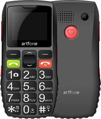 Телефон Artfone C1 (черный)