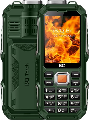 Телефон BQ BQ-2835 Torch (зеленый)