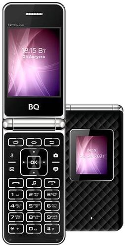 Телефон BQ BQ-2841 Fantasy Duo (черный)