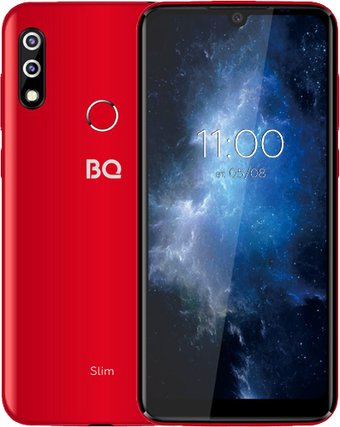 Телефон BQ BQ-6061L Slim (красный)