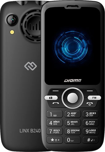 Телефон Digma Linx B240 (черный)