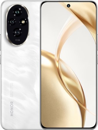 Телефон HONOR 200 8GB/256GB международная версия (лунный белый)