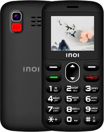 Телефон Inoi 148 Senior 4G (черный)