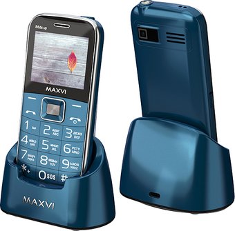 Телефон Maxvi B6ds up (маренго)