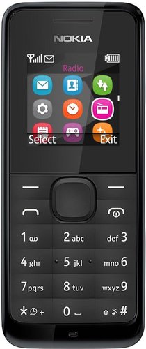 Телефон Nokia 105 Classic (черный)