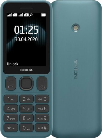 Телефон Nokia 125 Dual SIM TA-1253 (синий)