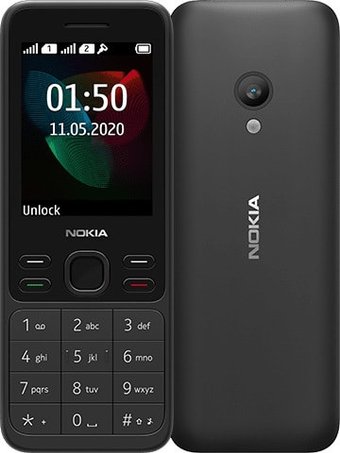 Телефон Nokia 150 (2020) Dual SIM TA-1235 (черный)