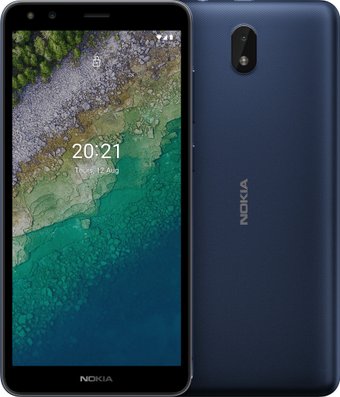 Телефон Nokia C01 Plus 1GB/16GB (синий)