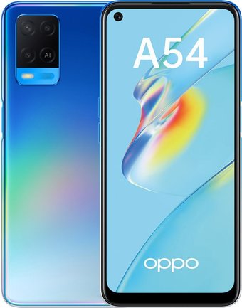 Телефон Oppo A54 CPH2239 128GB международная версия (синий)