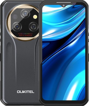 Телефон Oukitel WP39 Pro 12GB/512GB (черный/золотистый)