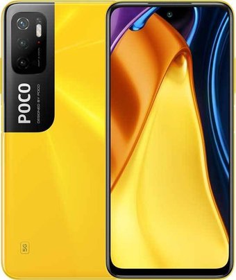 Телефон POCO M3 Pro 5G 6GB/128GB международная версия (желтый)