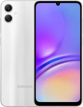 Телефон Samsung Galaxy A05 SM-A055F/DS 6GB/128GB (серебристый)