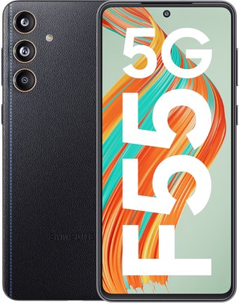Телефон Samsung Galaxy F55 5G 8GB/256GB (черный)