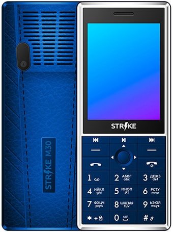 Телефон Strike M30 (синий)