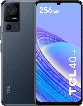Телефон TCL 40SE T610K 4GB/128GB (темно-серый)