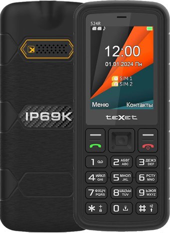 Телефон TeXet TM-524R (черный)