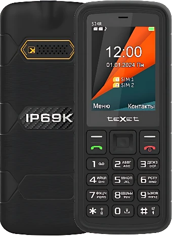 Телефон TeXet TM-524R (черный)