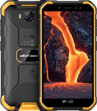 Телефон Ulefone Armor X6 Pro (оранжевый)