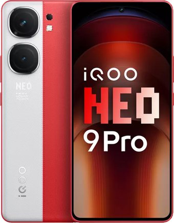 Телефон iQOO Neo 9 Pro 12GB/256GB международная версия (красно-белый)
