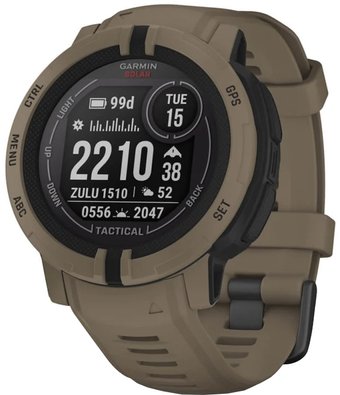 Умные часы Garmin Instinct 2 Solar Tactical Edition (коричневый)