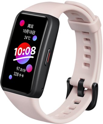 Фитнес-браслет HONOR Band 6 (розовый, китайская версия)