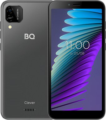 Телефон BQ BQ-5765L Clever (серый)