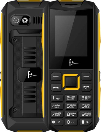 Телефон F+ PR170 (черный/оранжевый)