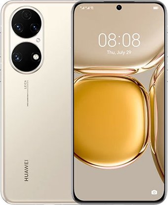 Телефон Huawei P50 ABR-LX9 8GB/256GB (светло-золотой)