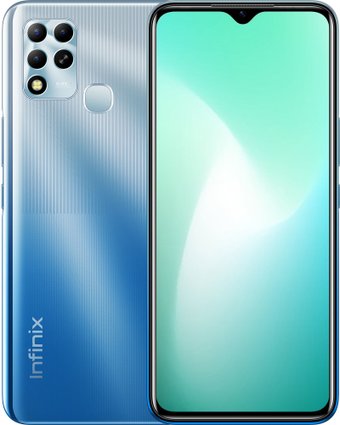 Телефон Infinix Hot 11 Helio G37 4GB/128GB (голубой)