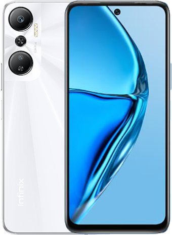 Телефон Infinix Hot 20 NFC 6GB/128GB (сверкающий белый)