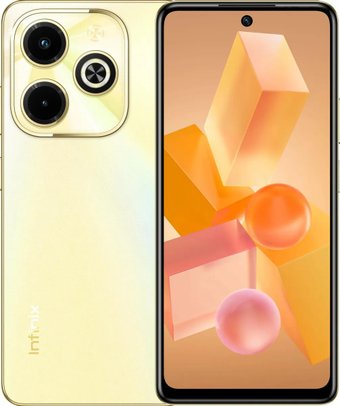 Телефон Infinix Hot 40i X6528B 8GB/128GB (золотистый)
