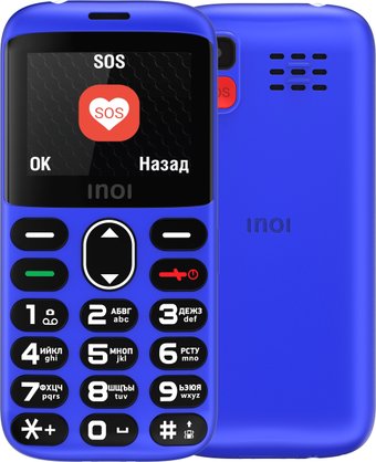 Телефон Inoi 118B (синий)