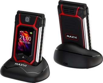 Телефон Maxvi E10ds (красный)