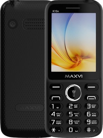 Телефон Maxvi K15n (черный)