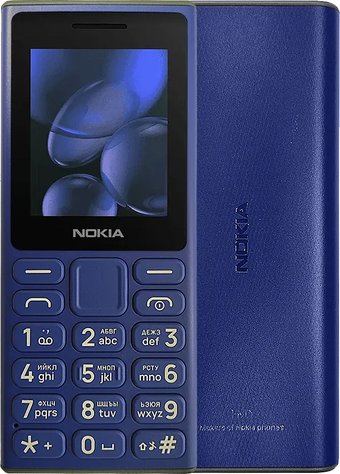 Телефон Nokia 108 (2024) Dual SIM TA-1627 (синий)