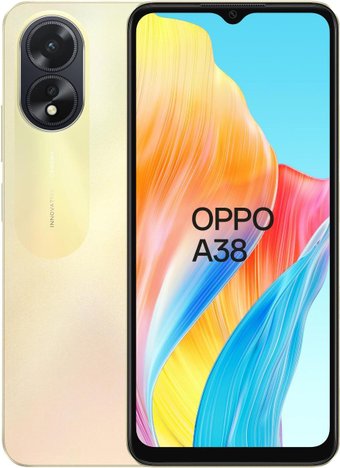 Телефон Oppo A38 CPH2579 4GB/128GB международная версия (золотистый)