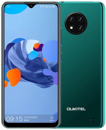Телефон Oukitel C19 (зеленый)