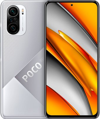 Телефон POCO F3 8GB/256GB международная версия (серебристый)