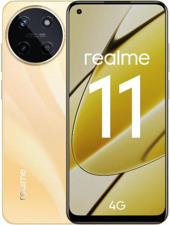 Телефон Realme 11 RMX3636 8GB/256GB международная версия (золотистый)